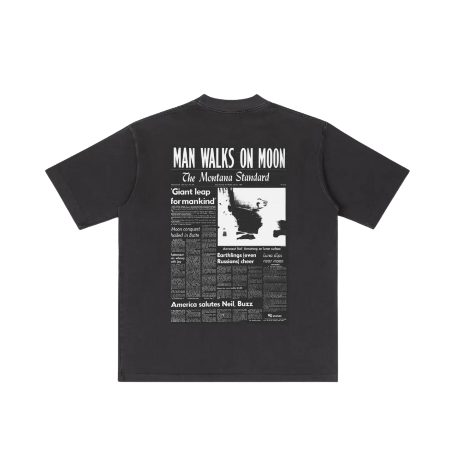 Vintage Wash Drop Shoulder T-shirt