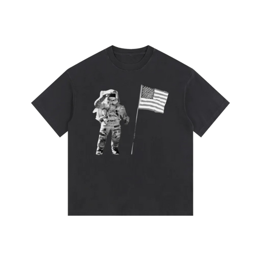 Graphic Moon Landing T-Shirt